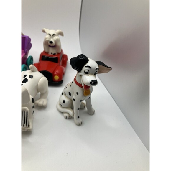 Lot Of 9 Disney 101 Dalmations Figures Animated Dogs Toys - Picture 4 of 4